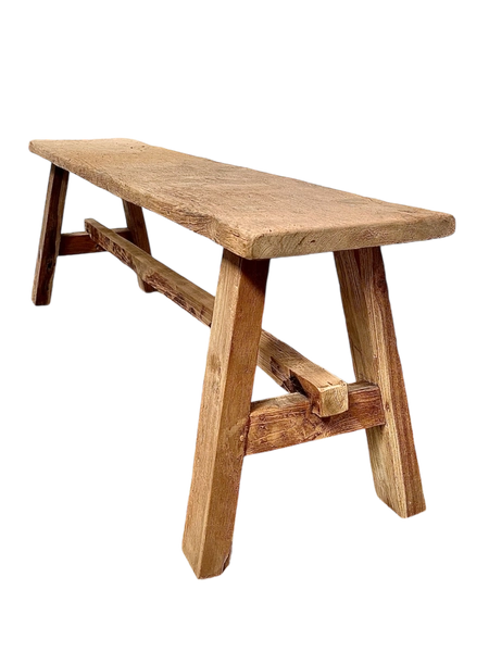 Old-Wood Long Bench